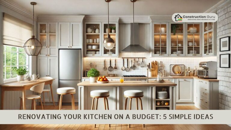 Renovating Your Kitchen on a Budget - 5 Simple Ideas